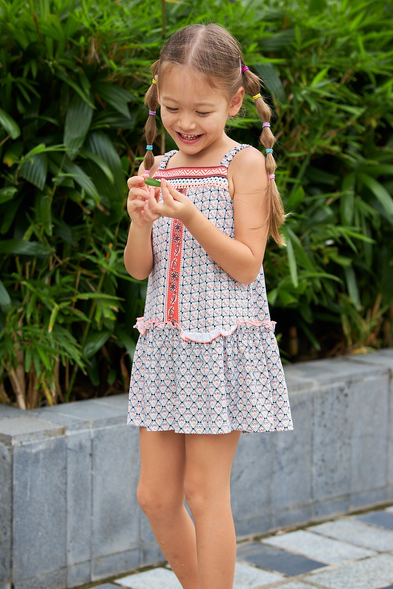 Kids Tank Tiered Dress