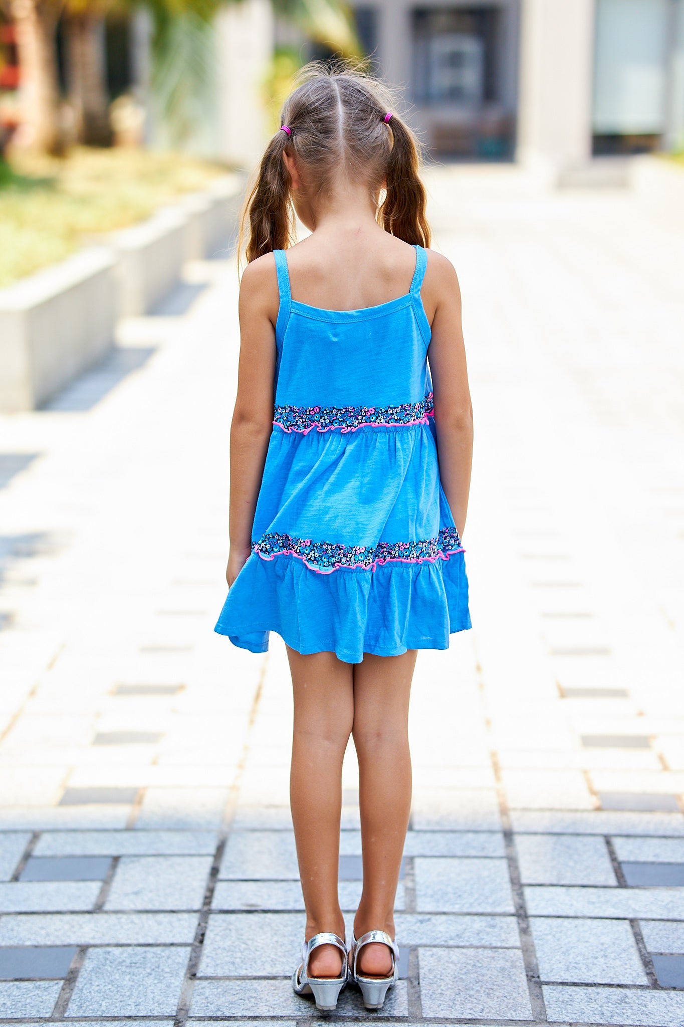 Kids Tank Tiered Dress