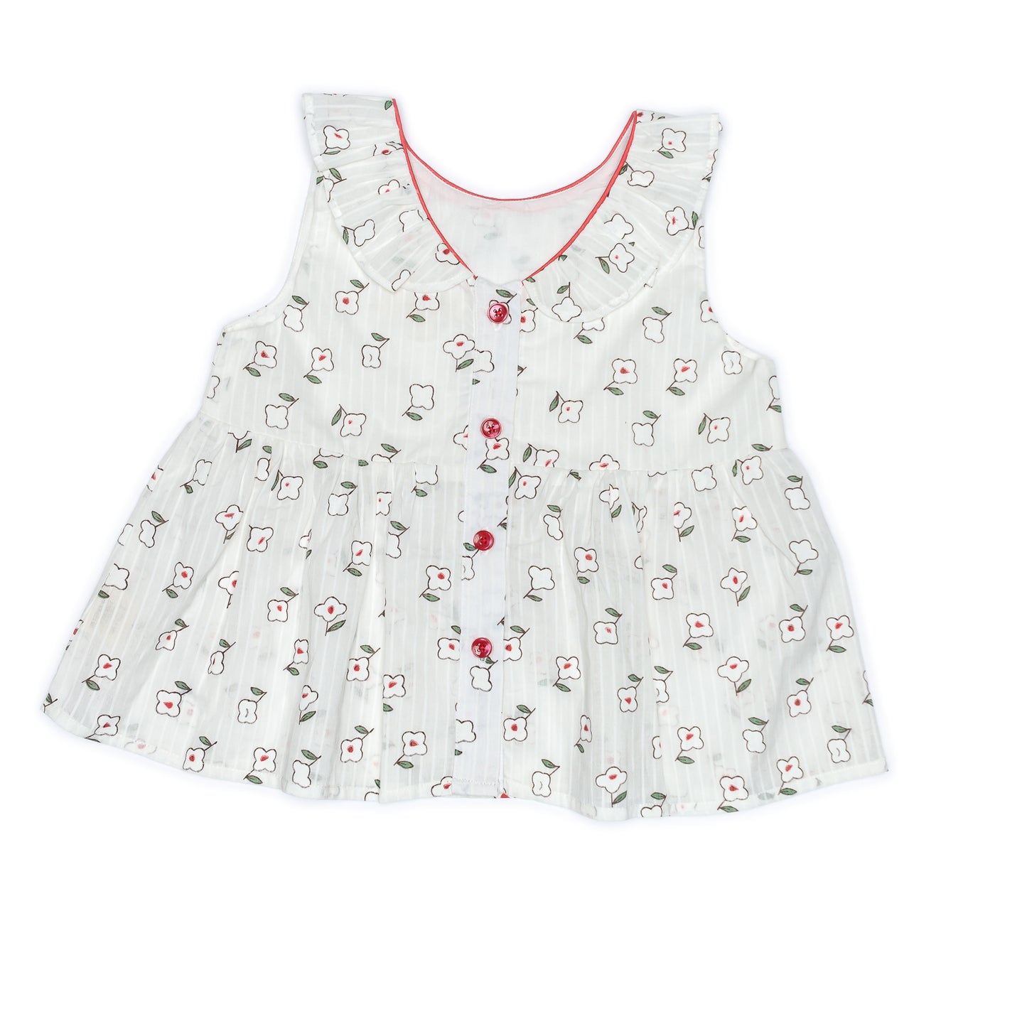 Kids Peter Pan Collar Top