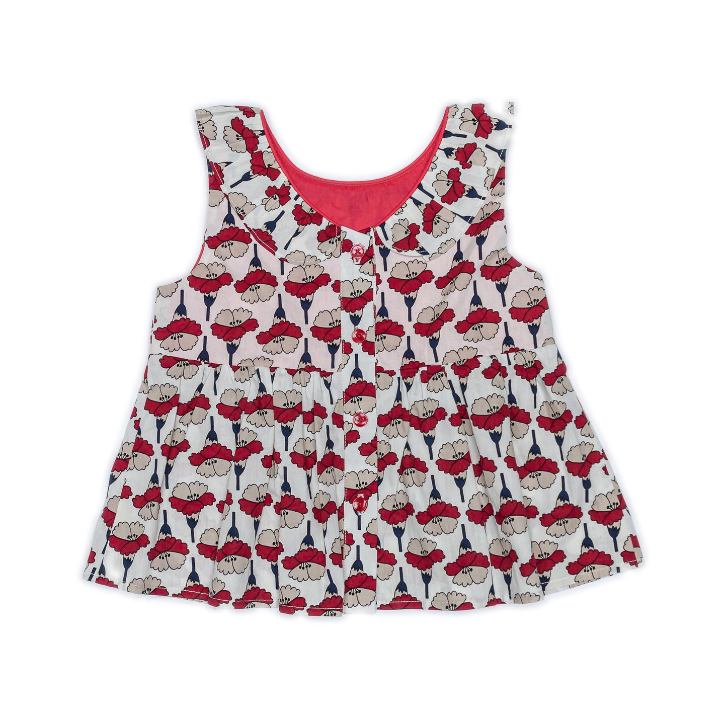 Kids Peter Pan Collar Top