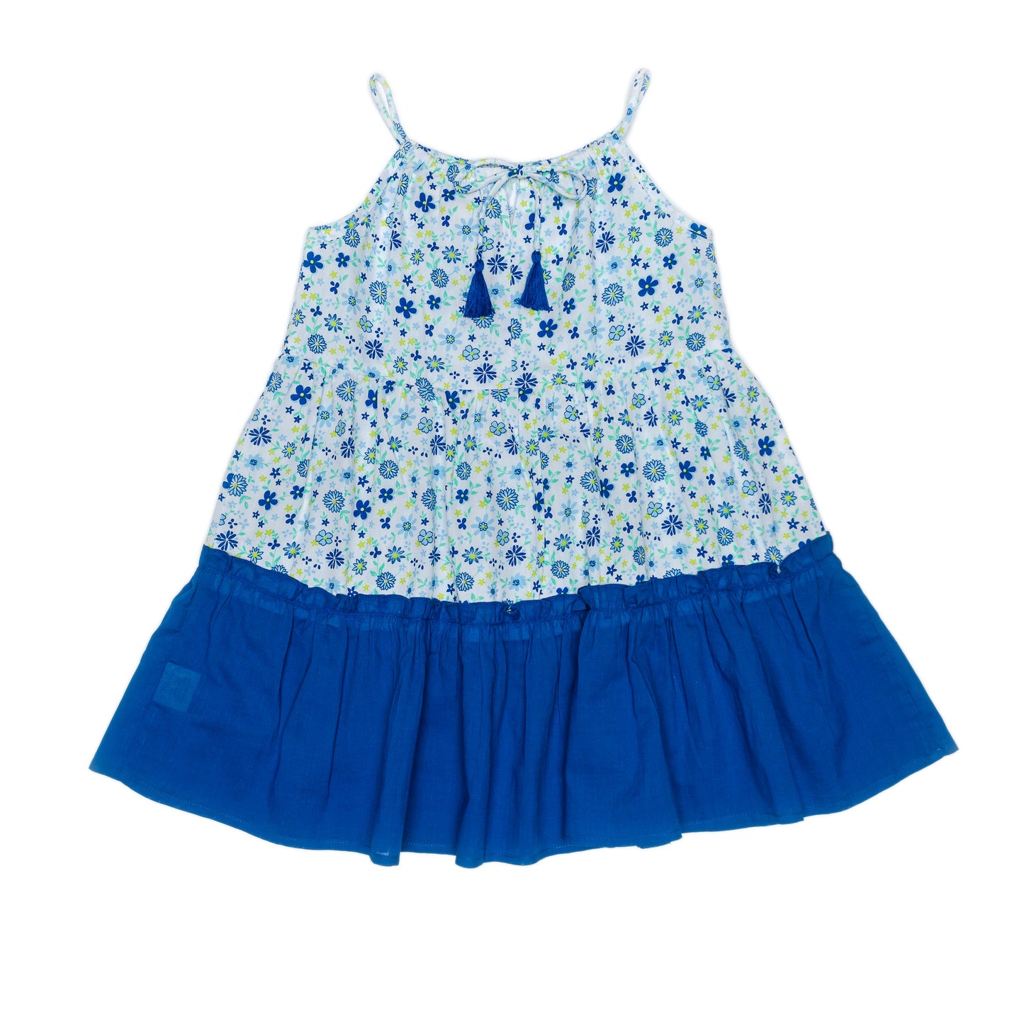 Kids Apron String Bow Dress