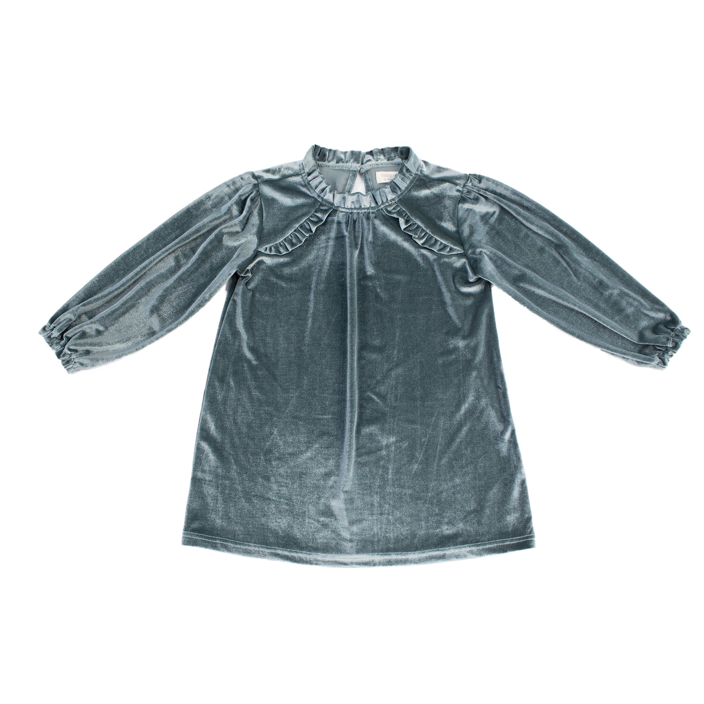 Kids Puff Sleeves Dress