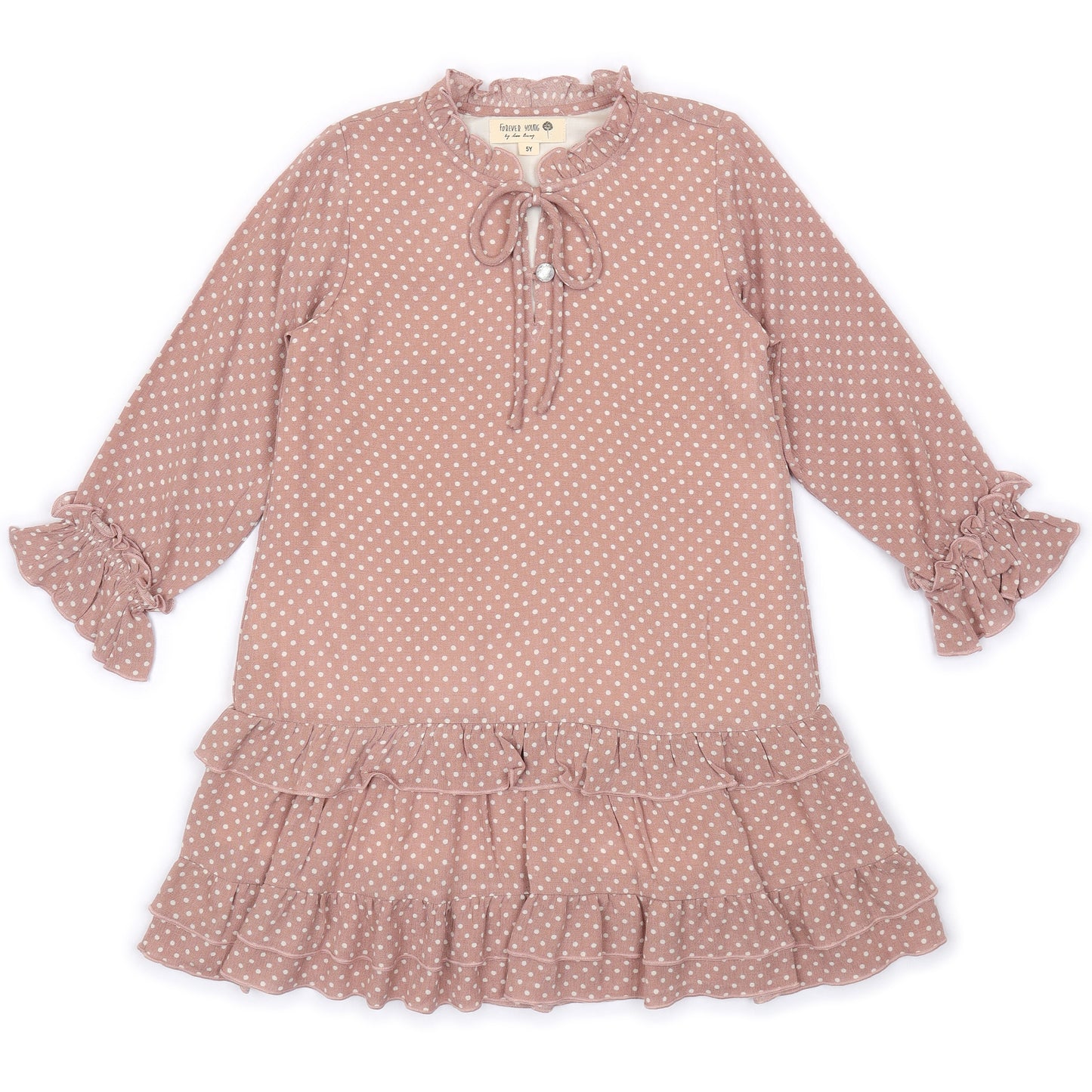 Kids Ruffle Shift Dress