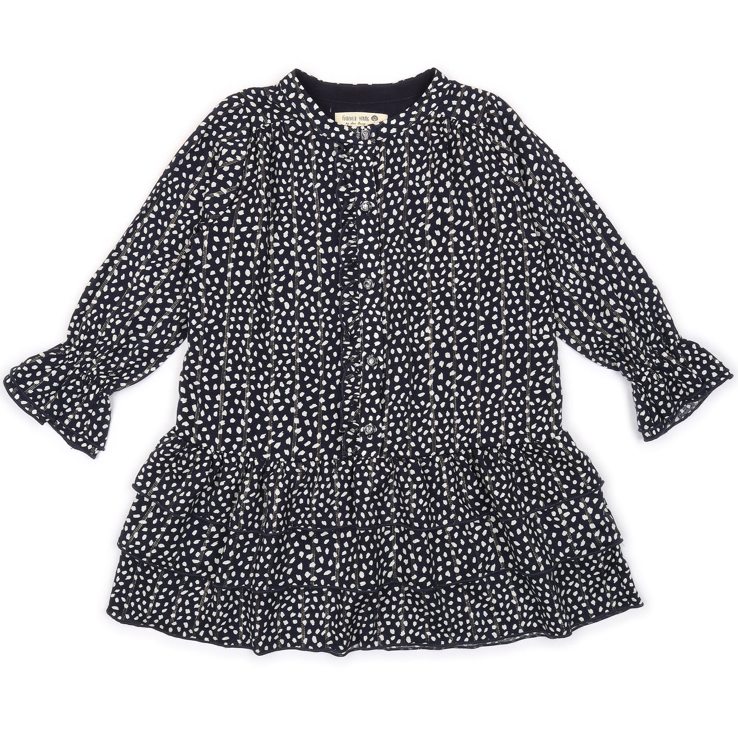 Kids Ruffle Shift Dress