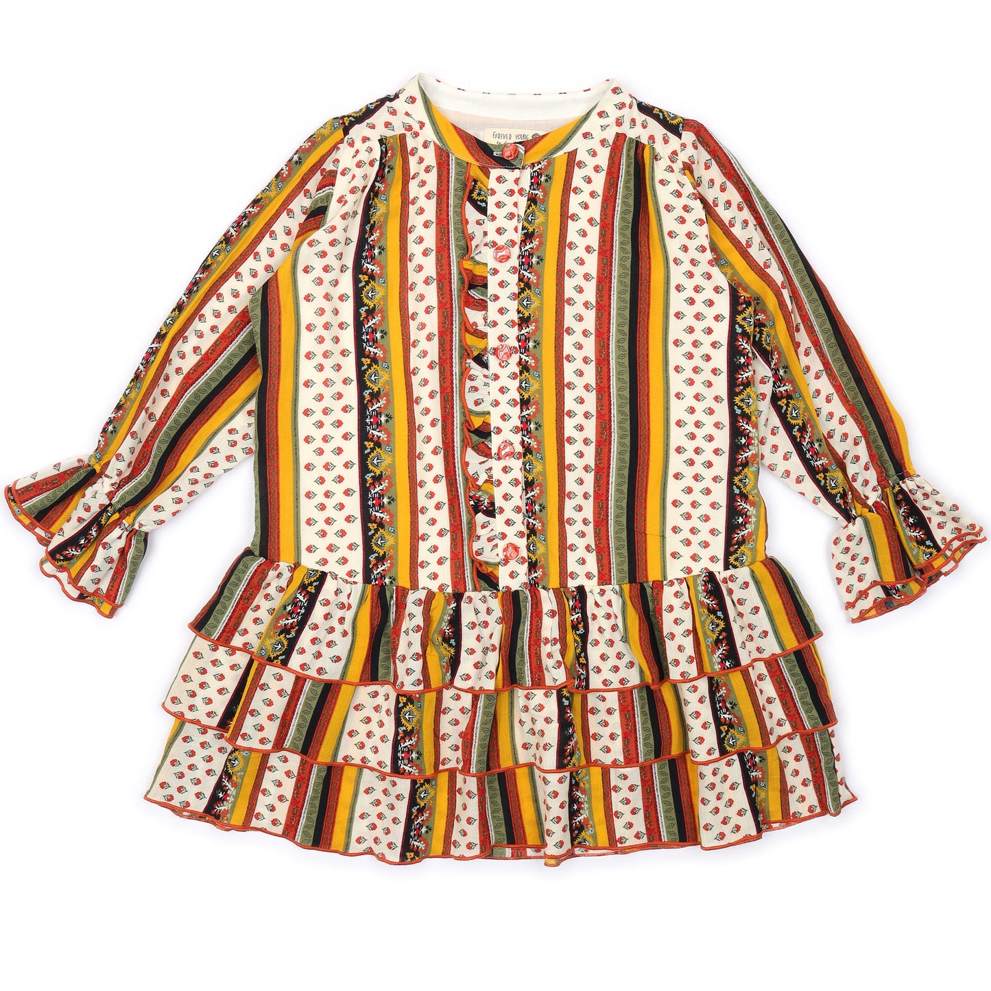 Kids Ruffle Shift Dress