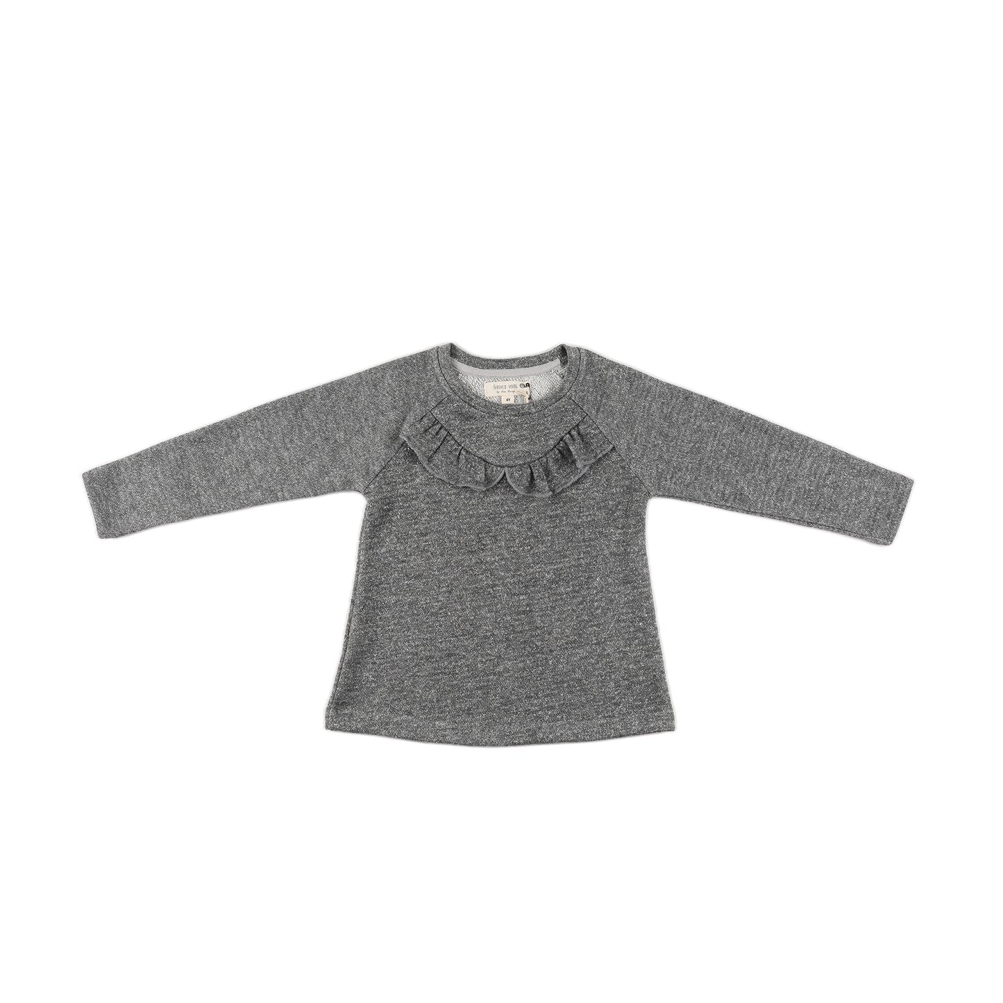 Kids Ruffle Collar Top