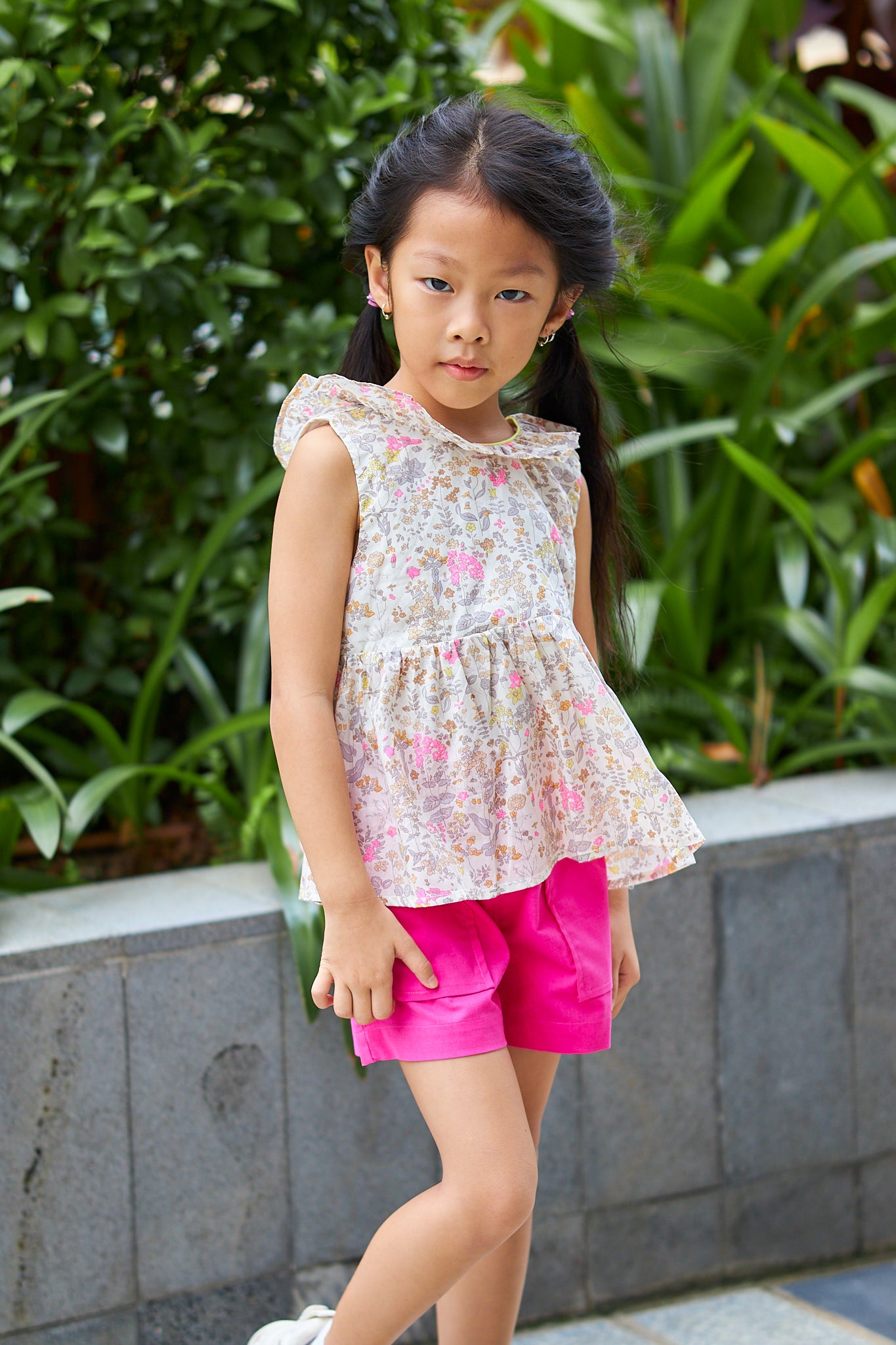 Kids Peter Pan Collar Top