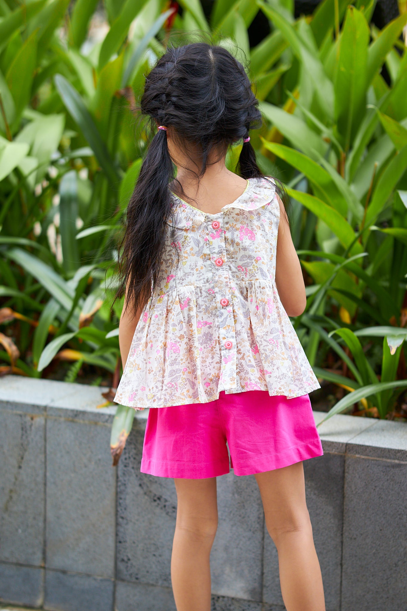 Kids Peter Pan Collar Top