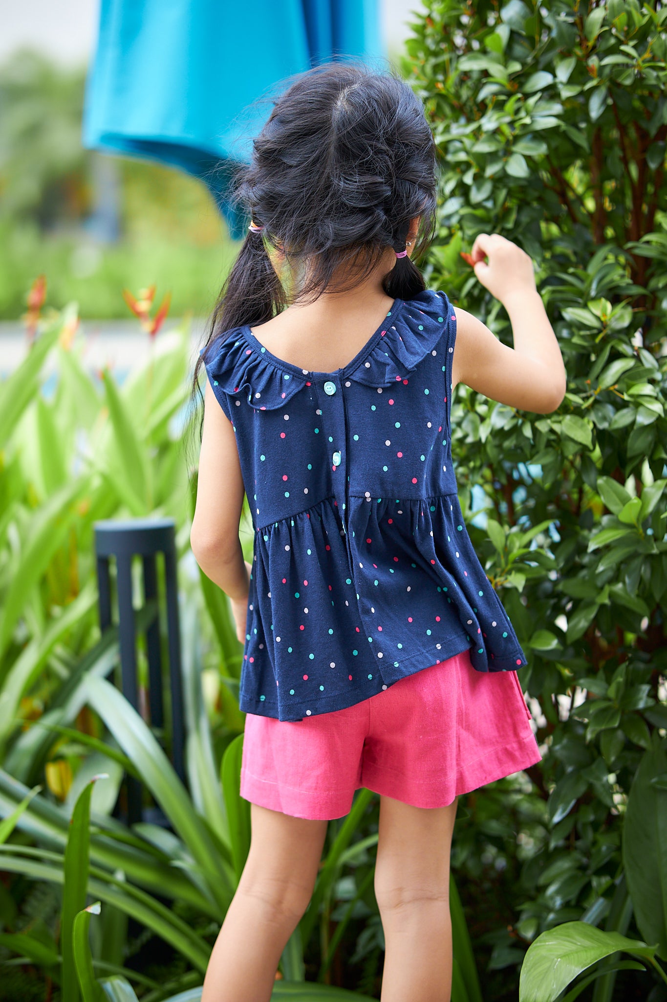 Kids Peter Pan Collar Top