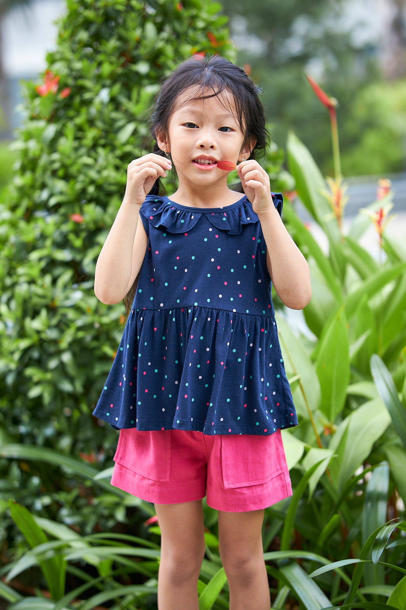 Kids Peter Pan Collar Top
