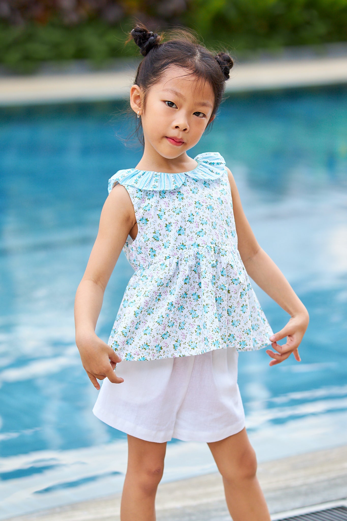 Kids Peter Pan Collar Top