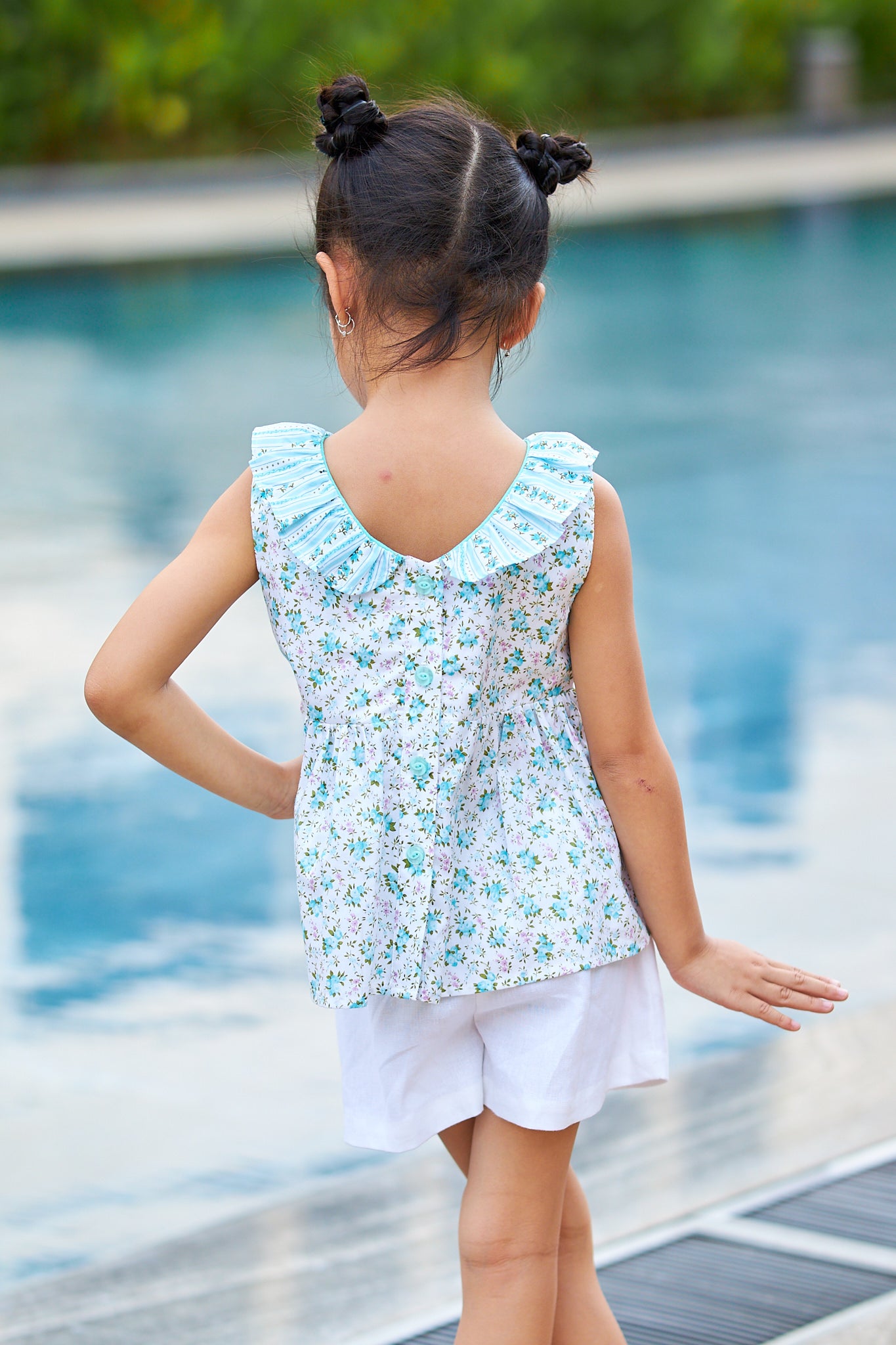 Kids Peter Pan Collar Top