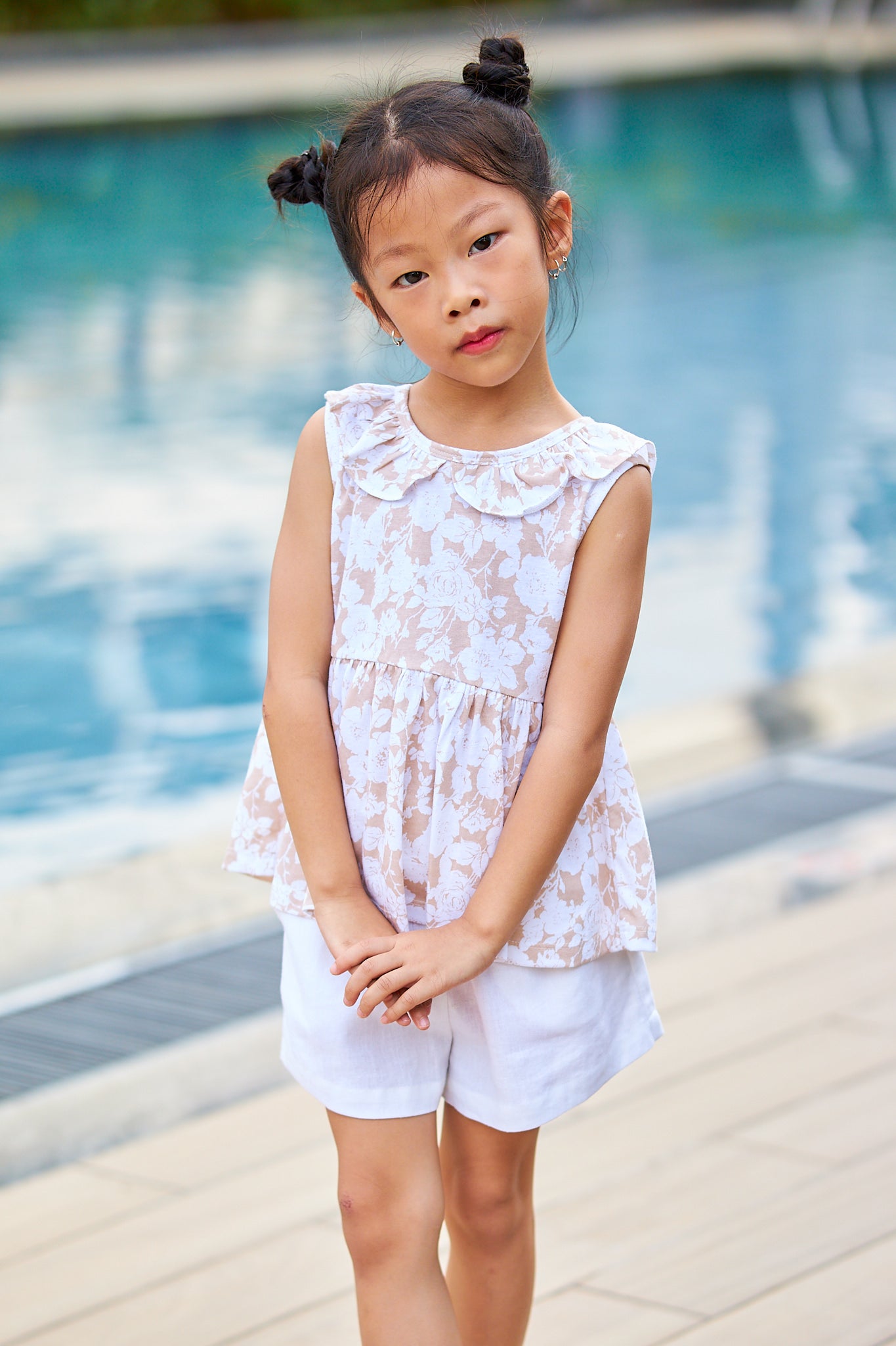 Kids Peter Pan Collar Top