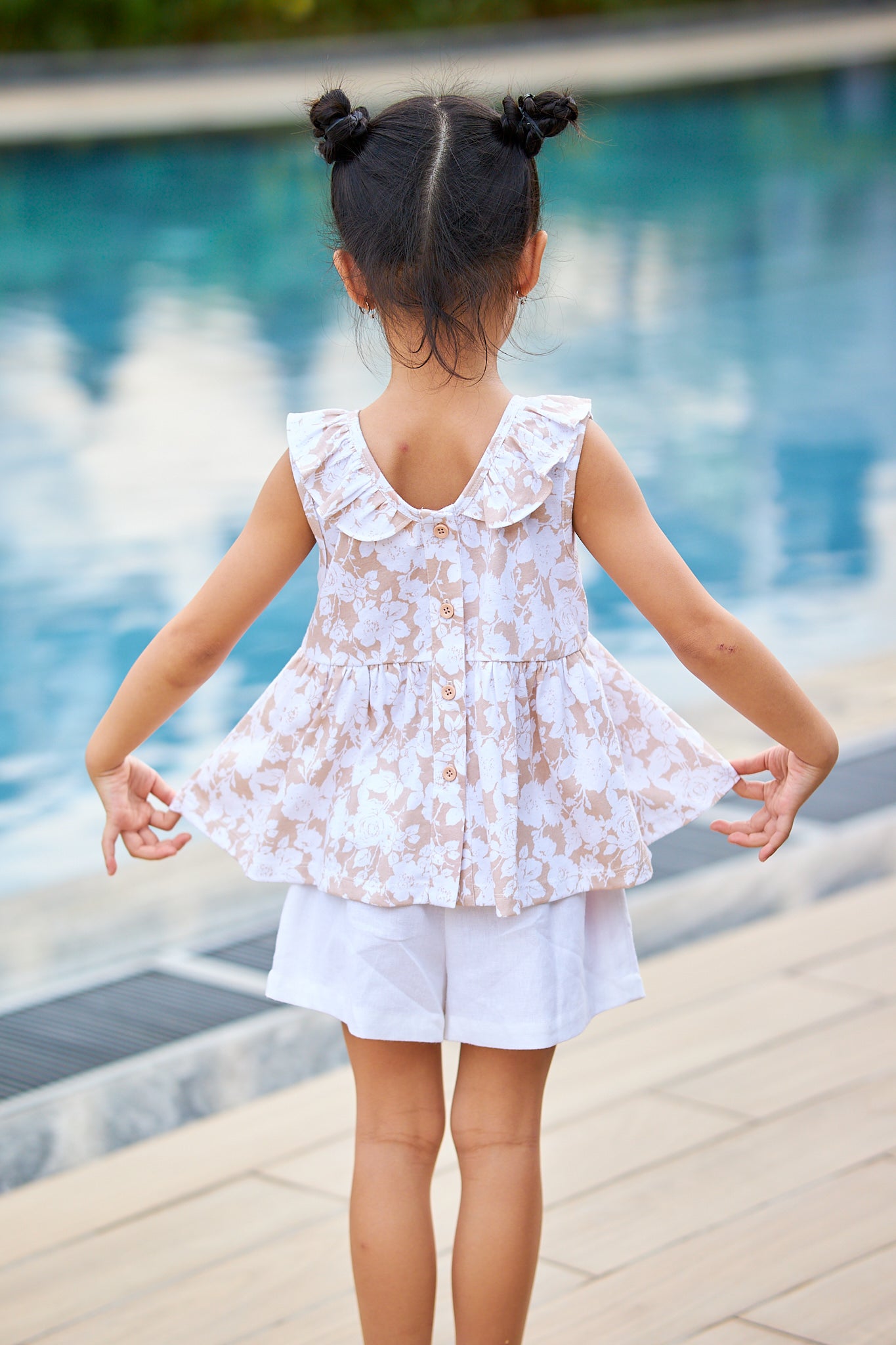 Kids Peter Pan Collar Top