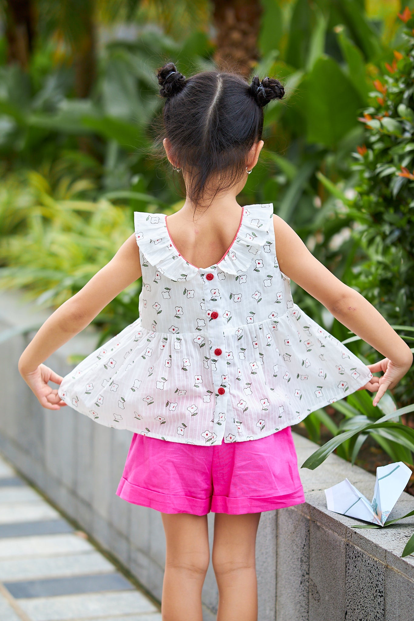 Kids Peter Pan Collar Top