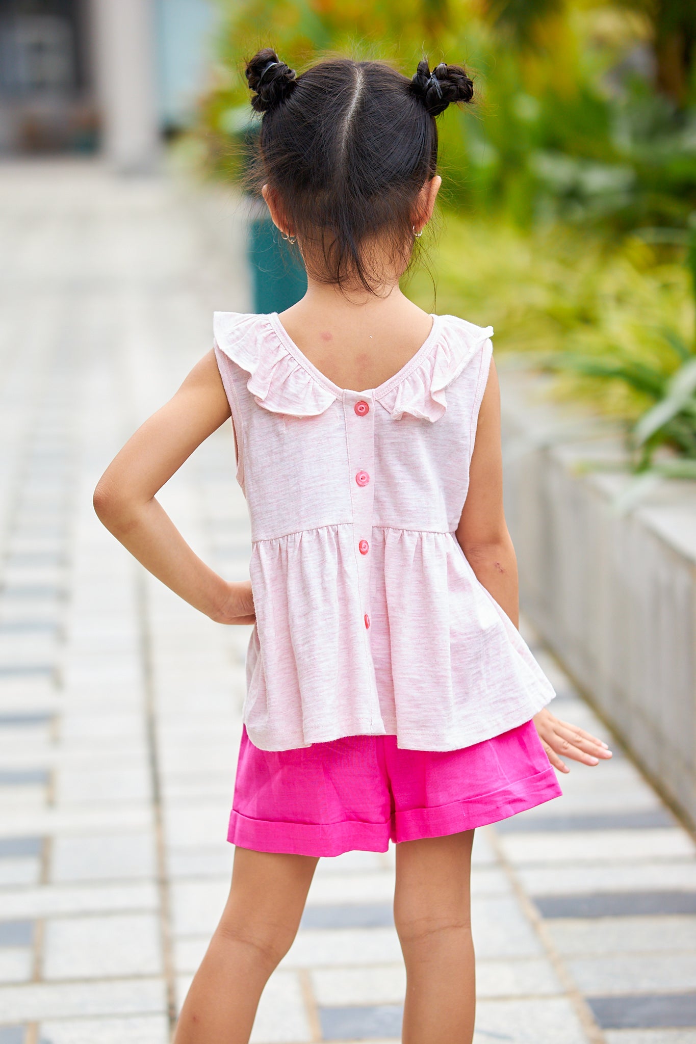 Kids Peter Pan Collar Top