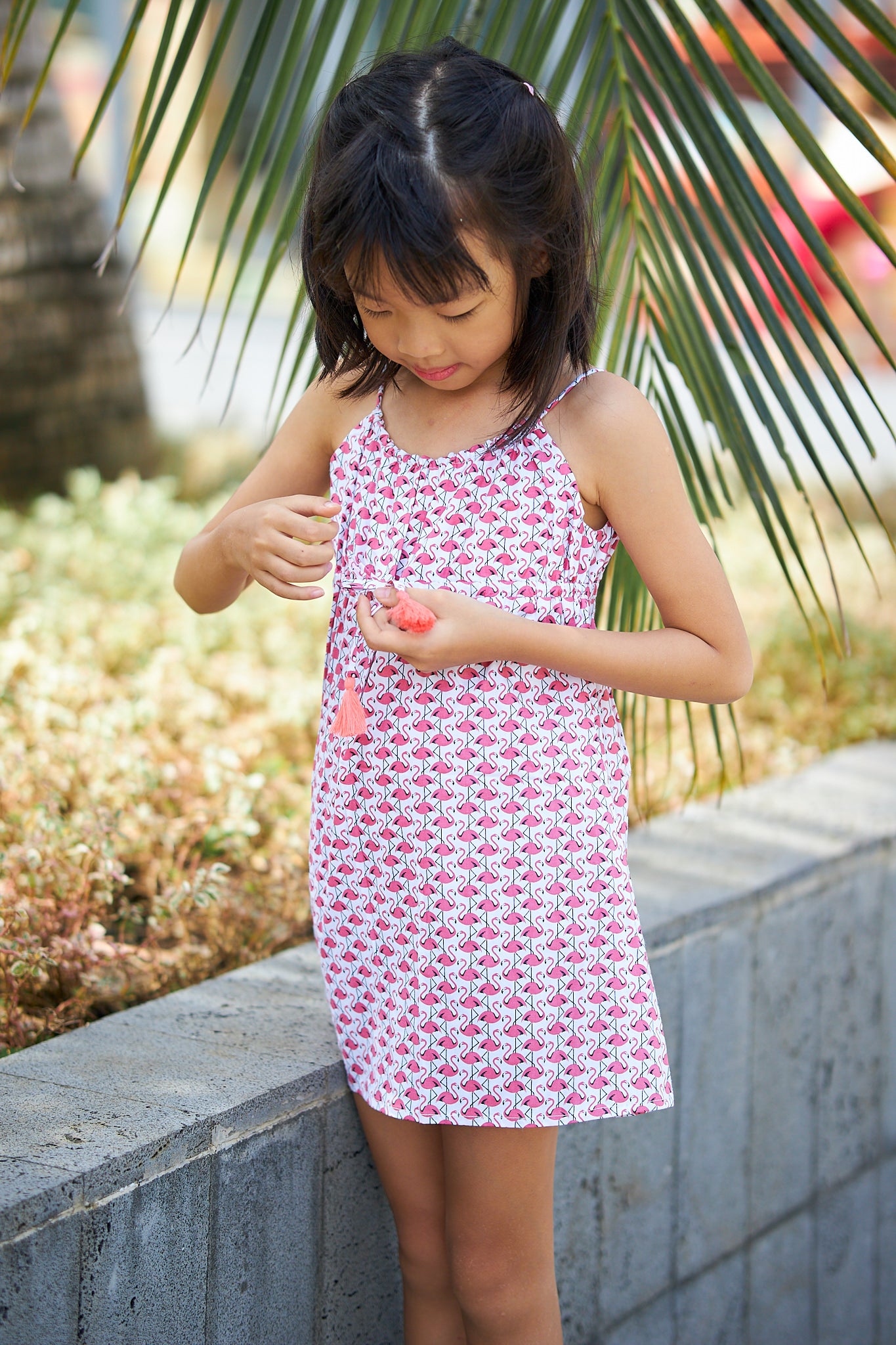 Kids Tank Tassle Dress