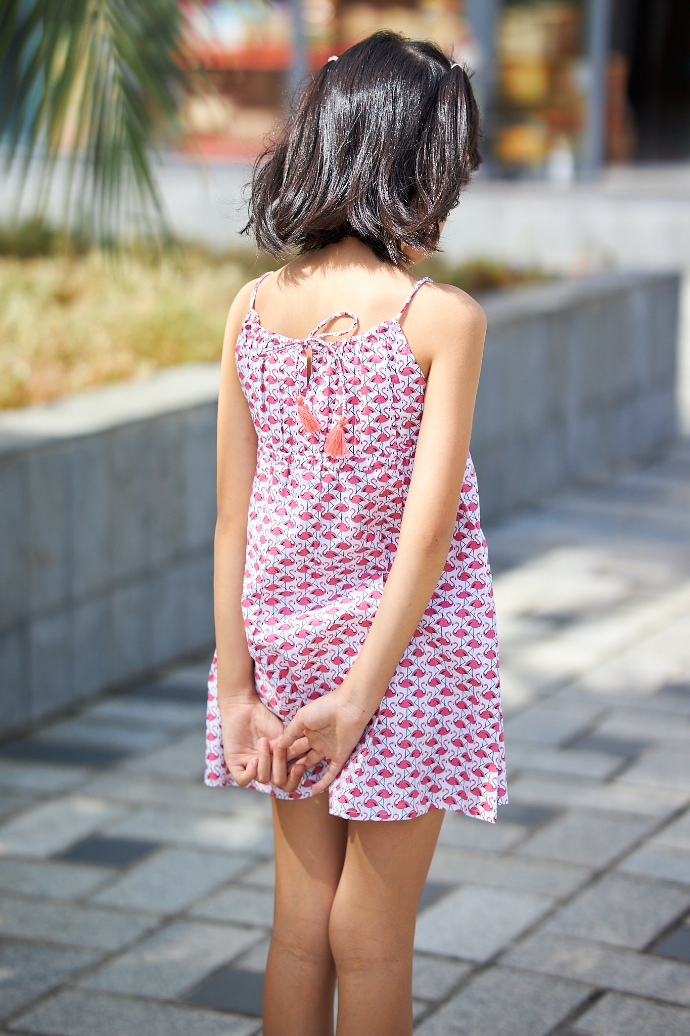 Kids Tank Tassle Dress