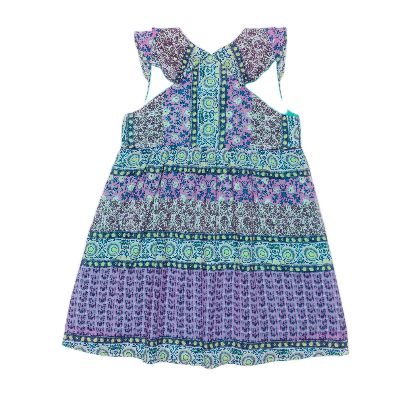 Kids Picot with Tassle Dress