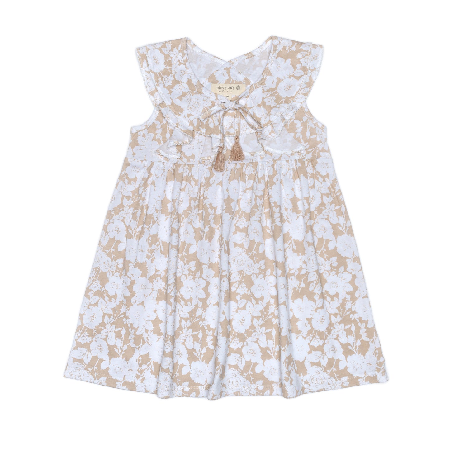 Kids Picot with Tassle Dress