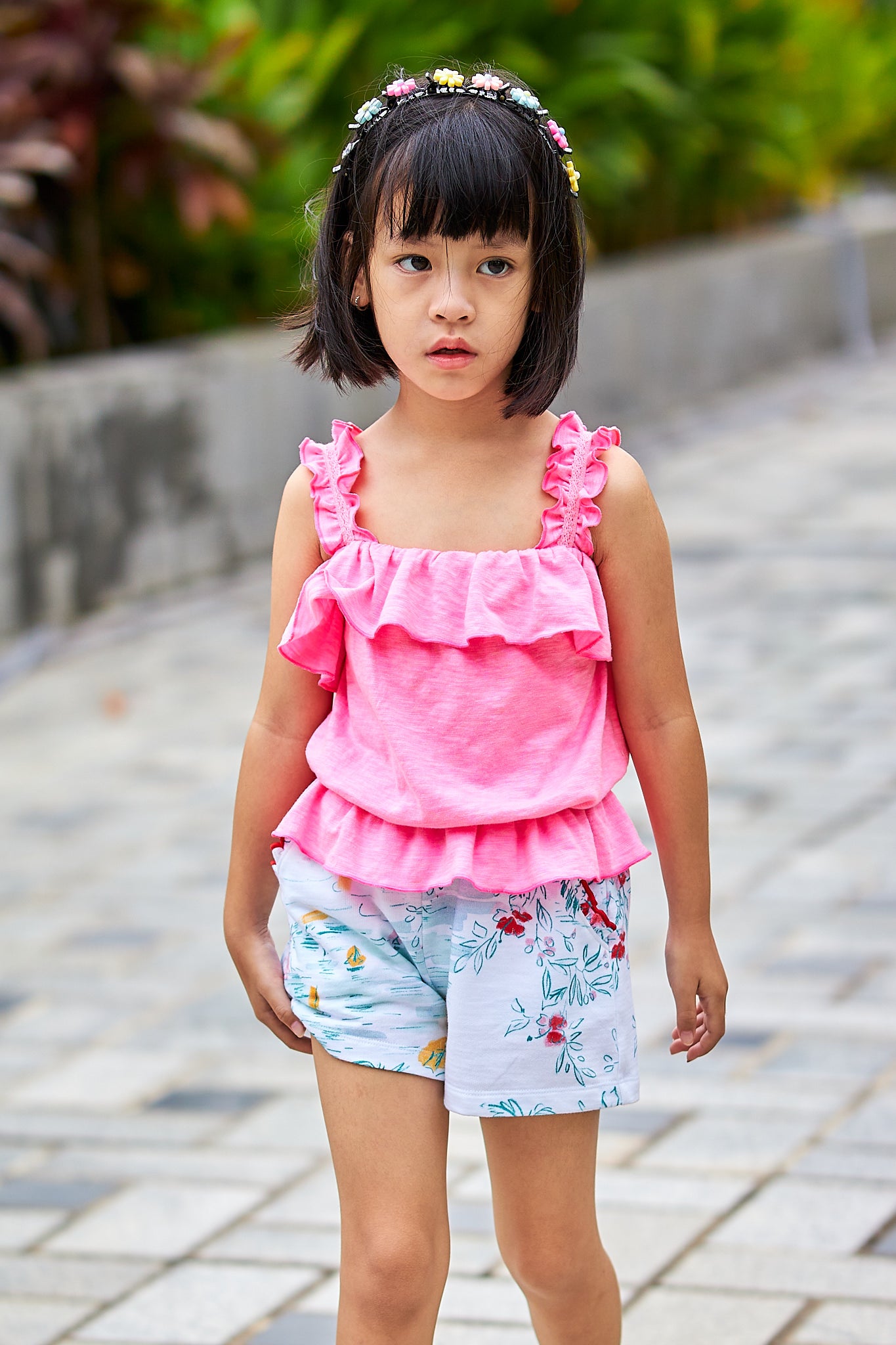 Kids Ruffle Top