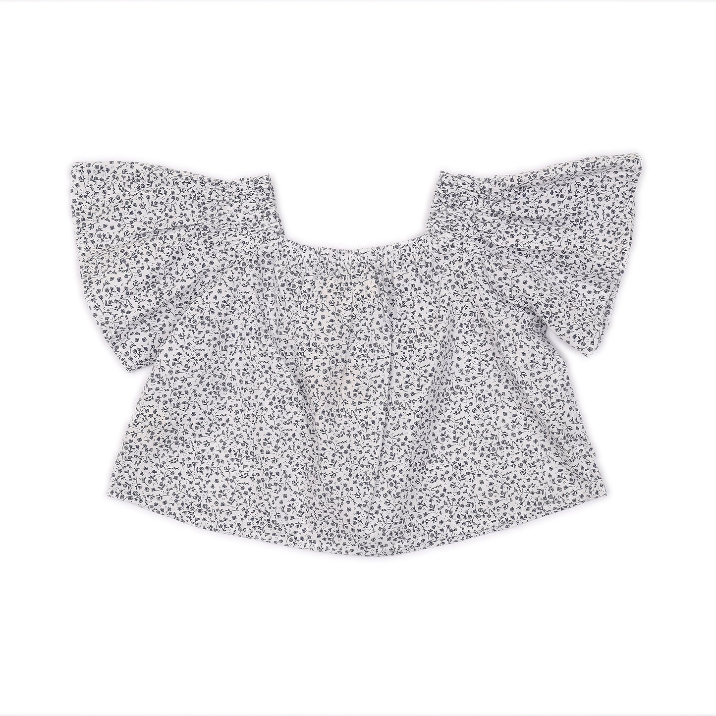 Kids short Sleeves Crop Top