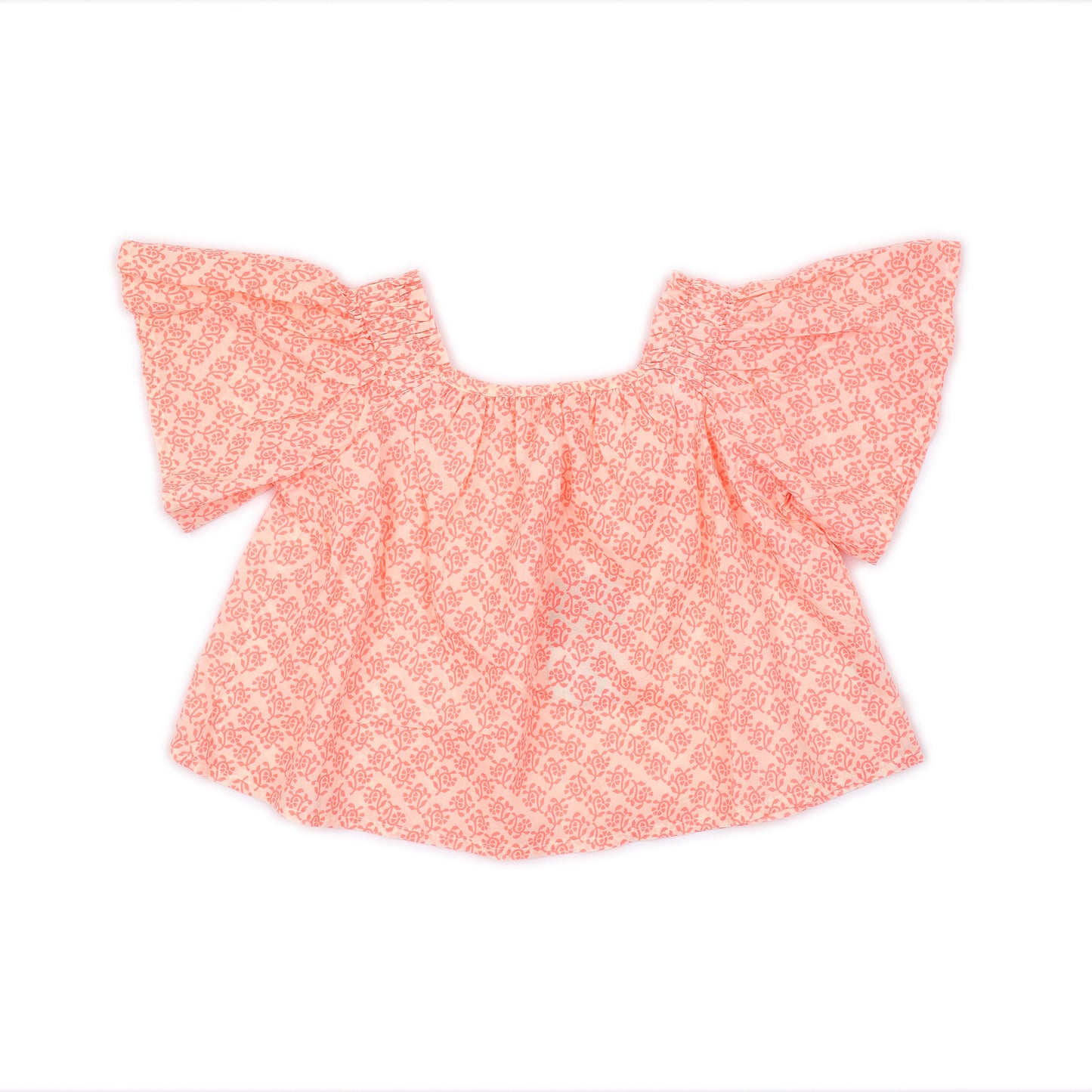 Kids short Sleeves Crop Top