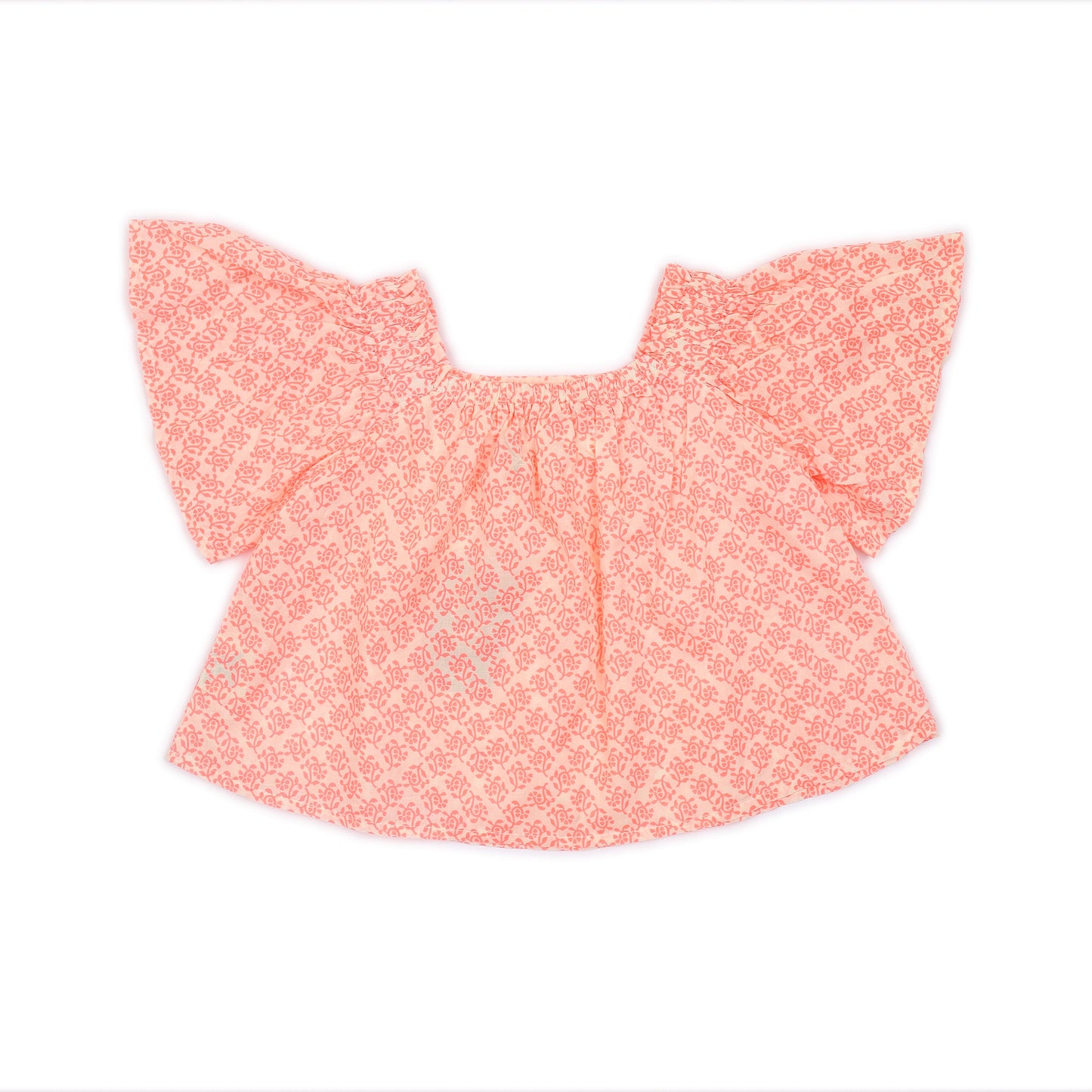 Kids short Sleeves Crop Top