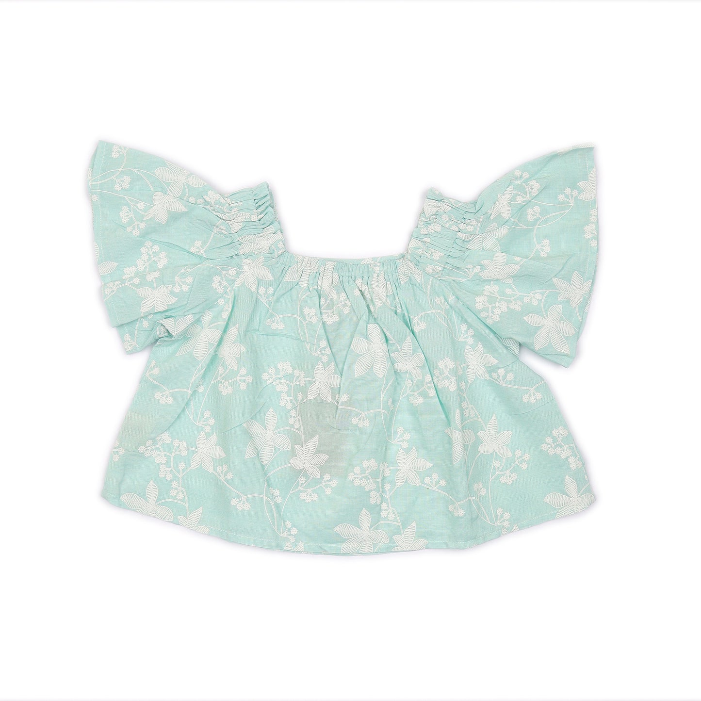 Kids short Sleeves Crop Top