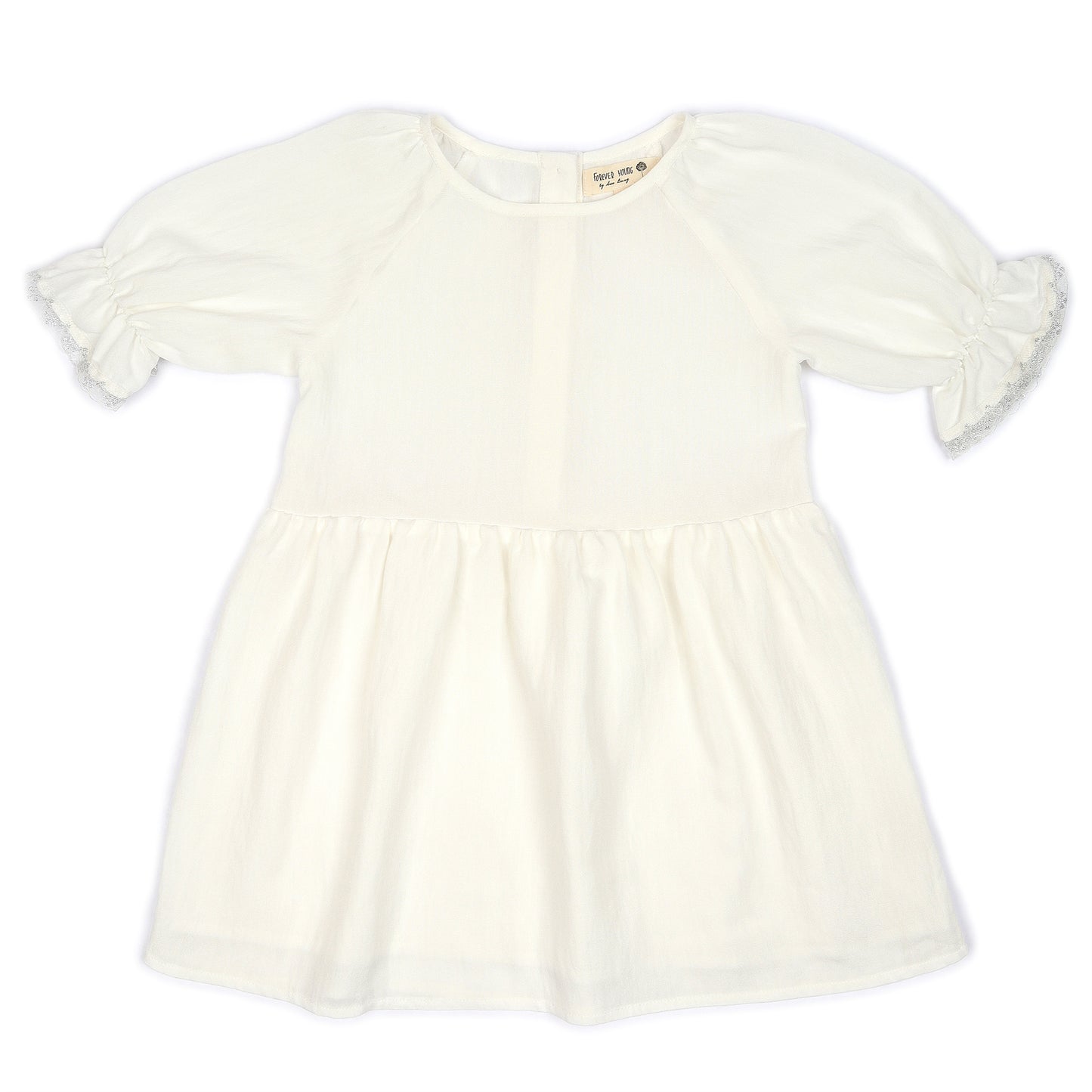 Kids Barbiedoll Tiered Puff Dress
