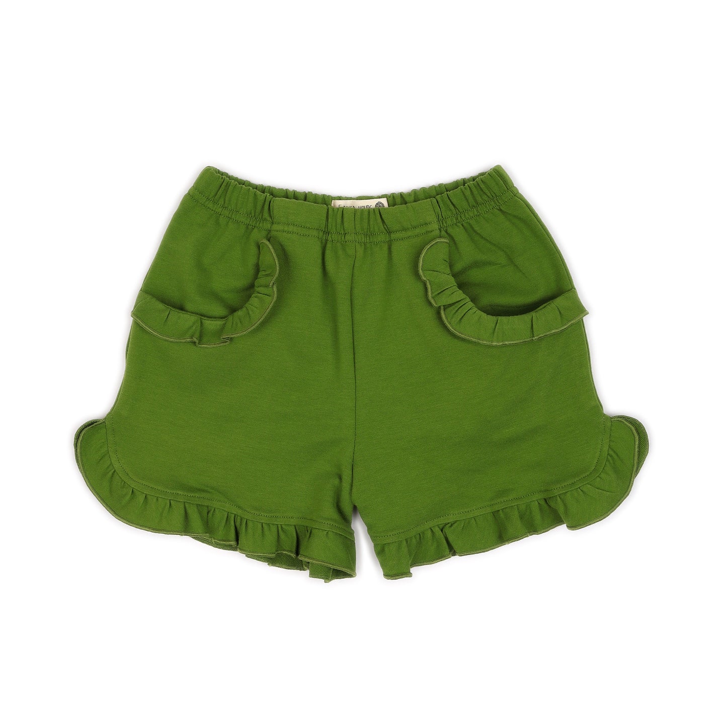 Kids Knit Ruffle Shorts