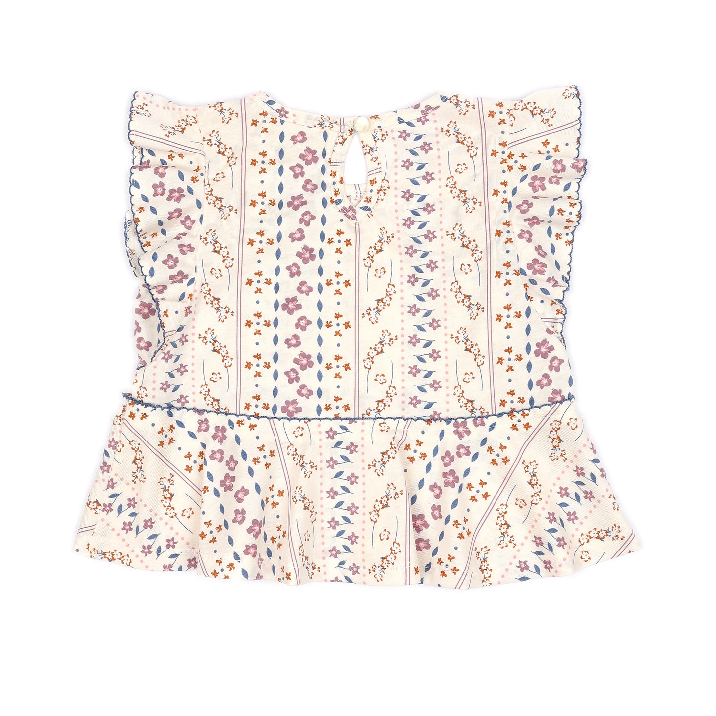 Kids Tiered Picot Top