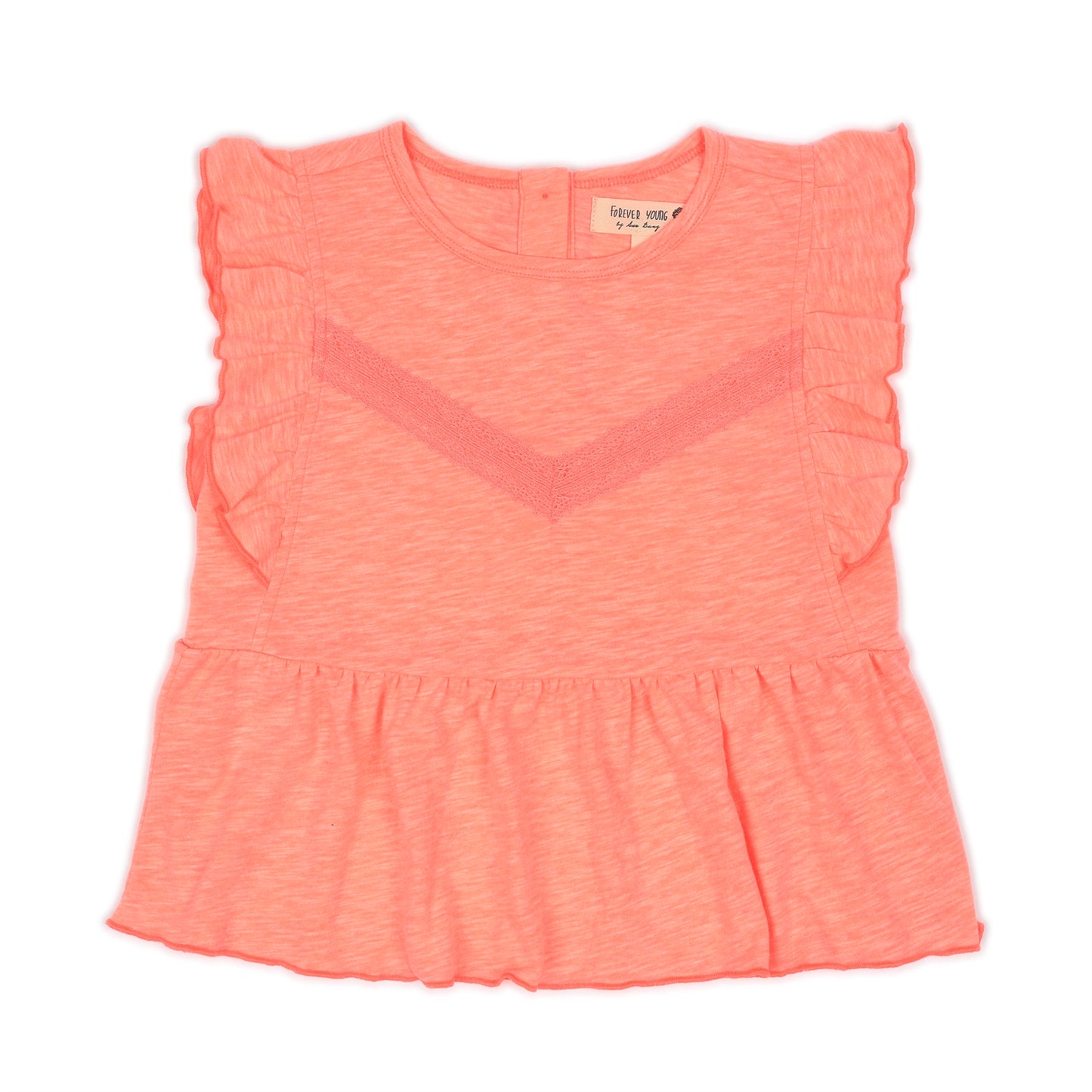Kids Ruffle Armhole Top