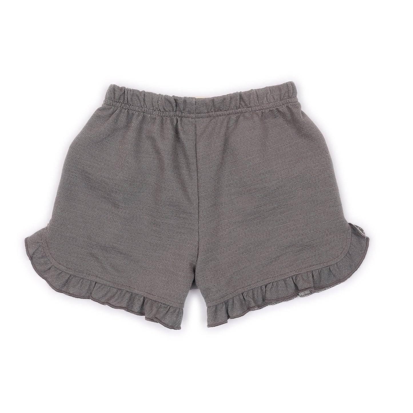 Kids Knit Ruffle Shorts