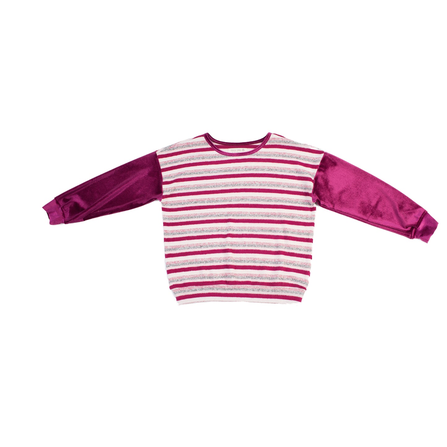 Kids Velvet Sleeves Top