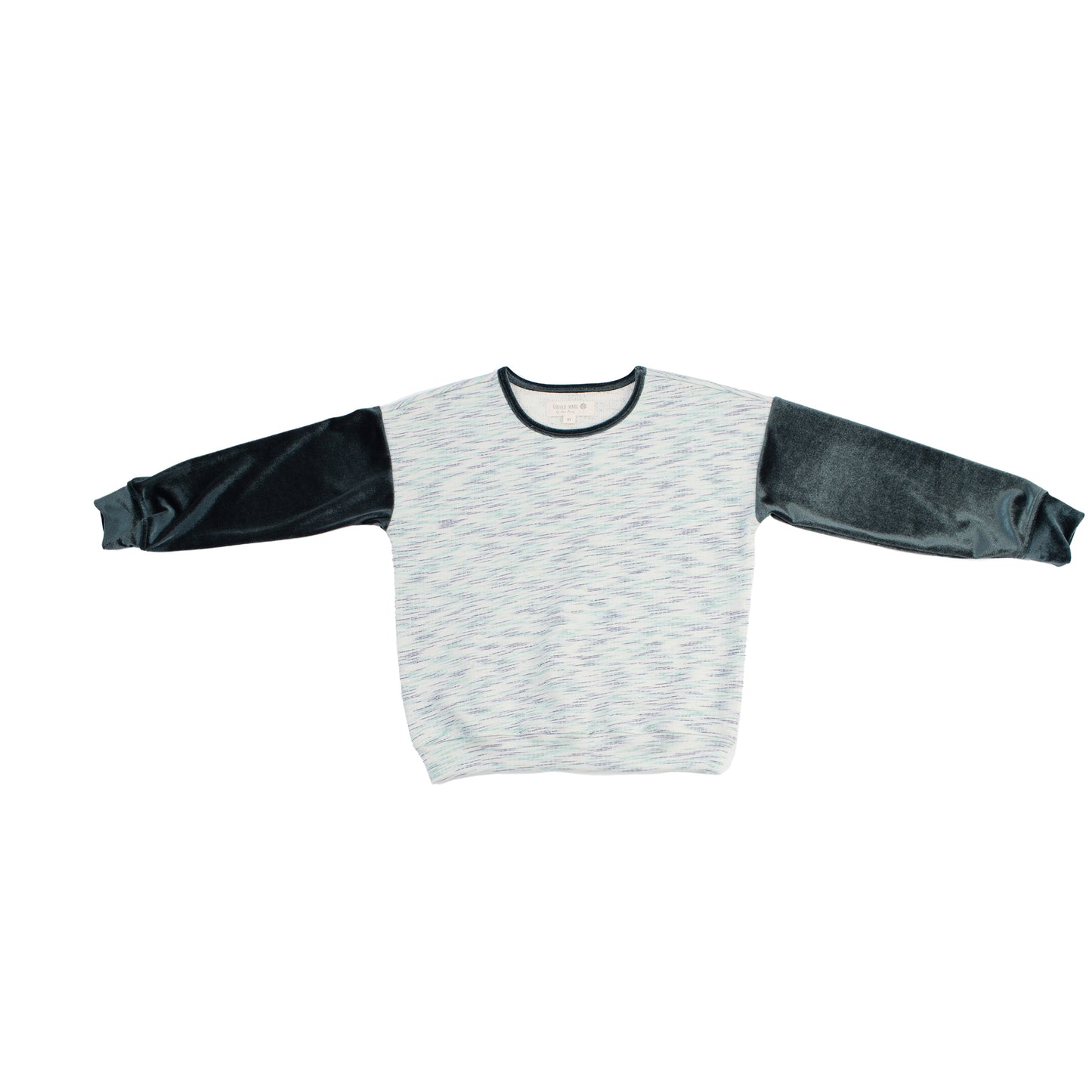 Kids Velvet Sleeves Top