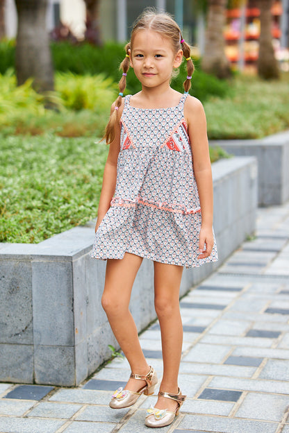 Kids Tank Tiered Dress