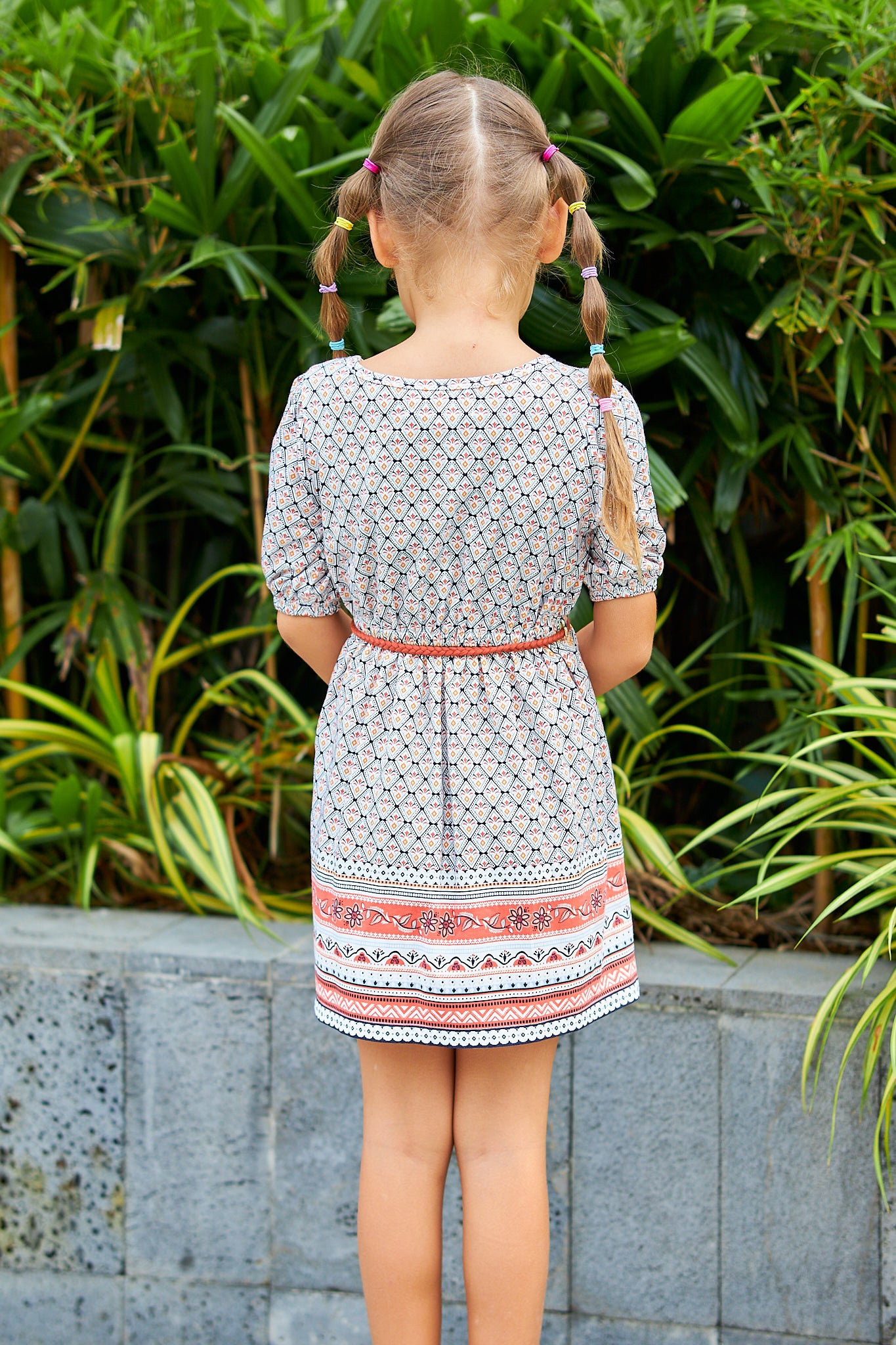 Kids Short Sleeves Dress