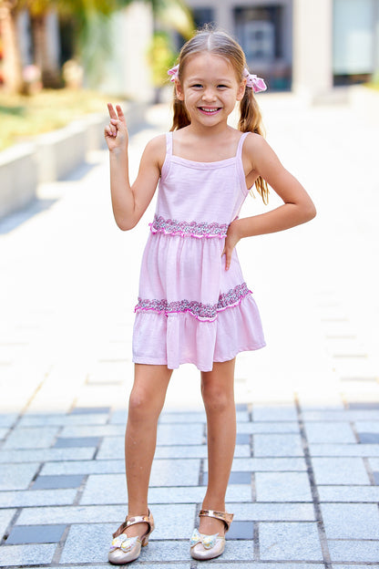 Kids Tank Tiered Dress
