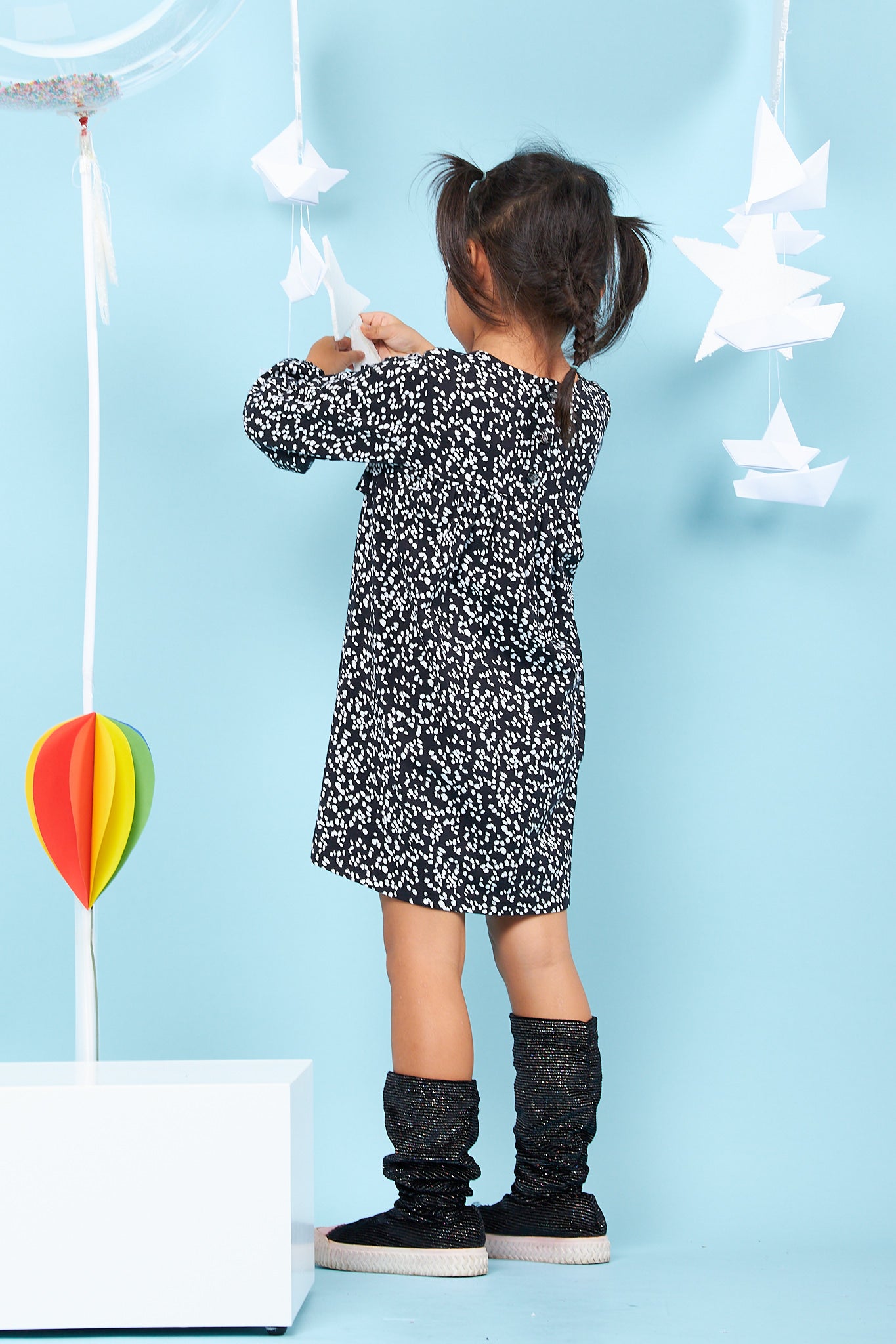 Kids Shirring Dress