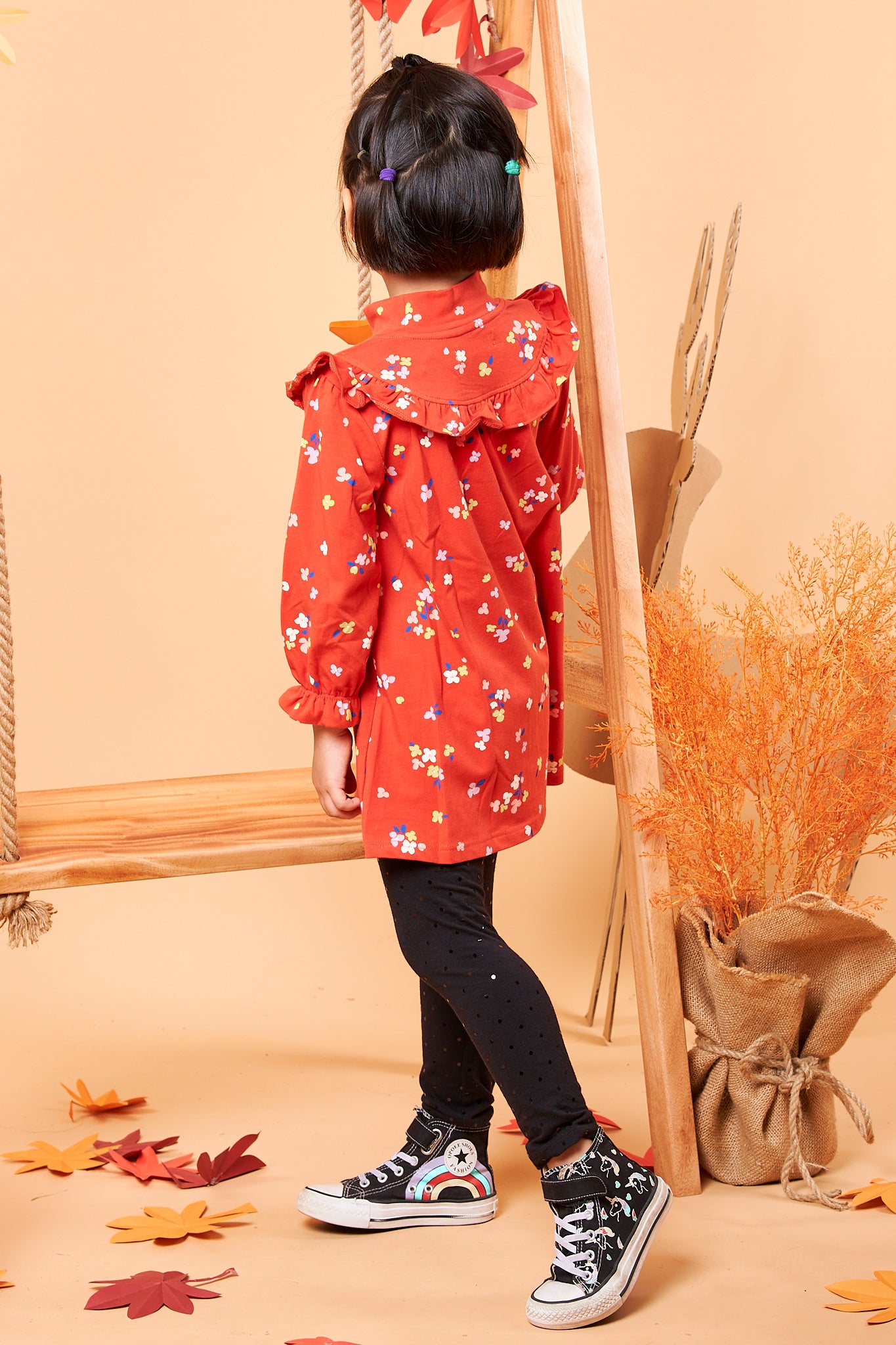 Kids Mockneck Dress