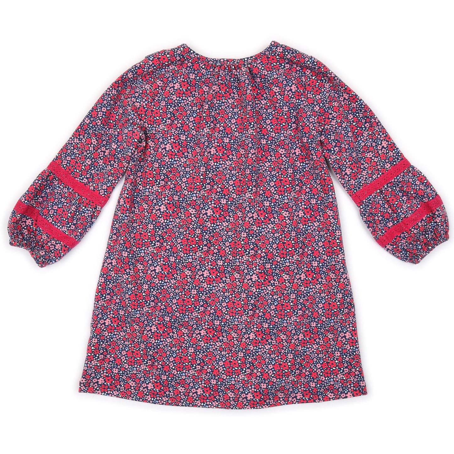 Kids Puff Sleeves Dress
