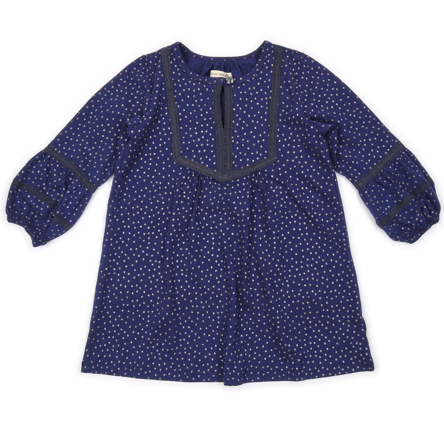 Kids Puff Sleeves Dress