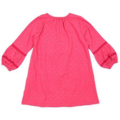 Kids Puff Sleeves Dress