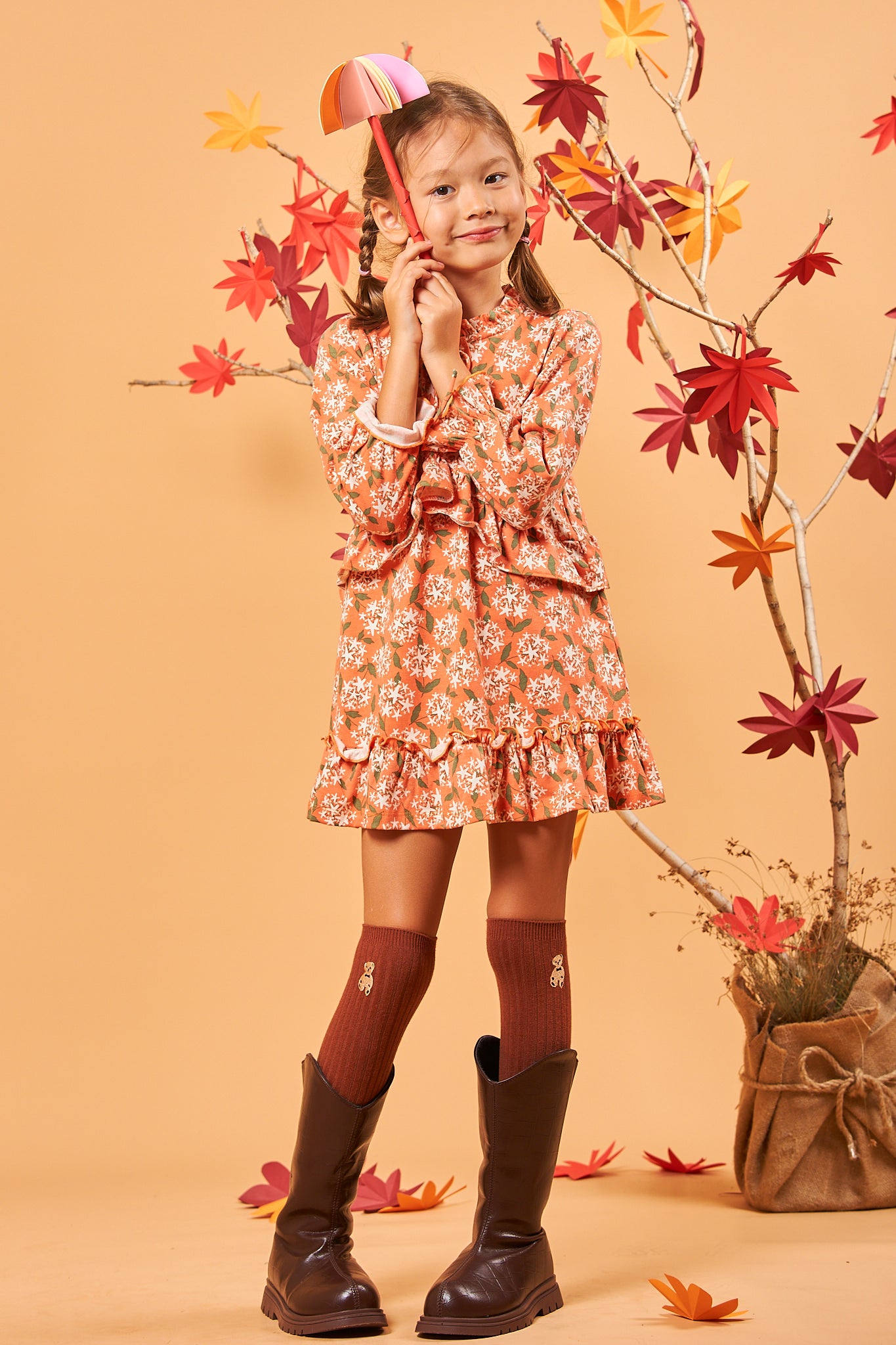 Kids Ruffle Dress