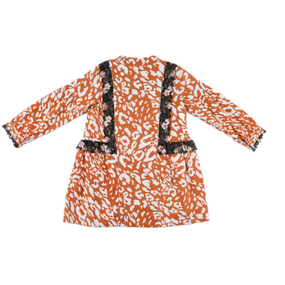 Kids Puff Sleeves Dress