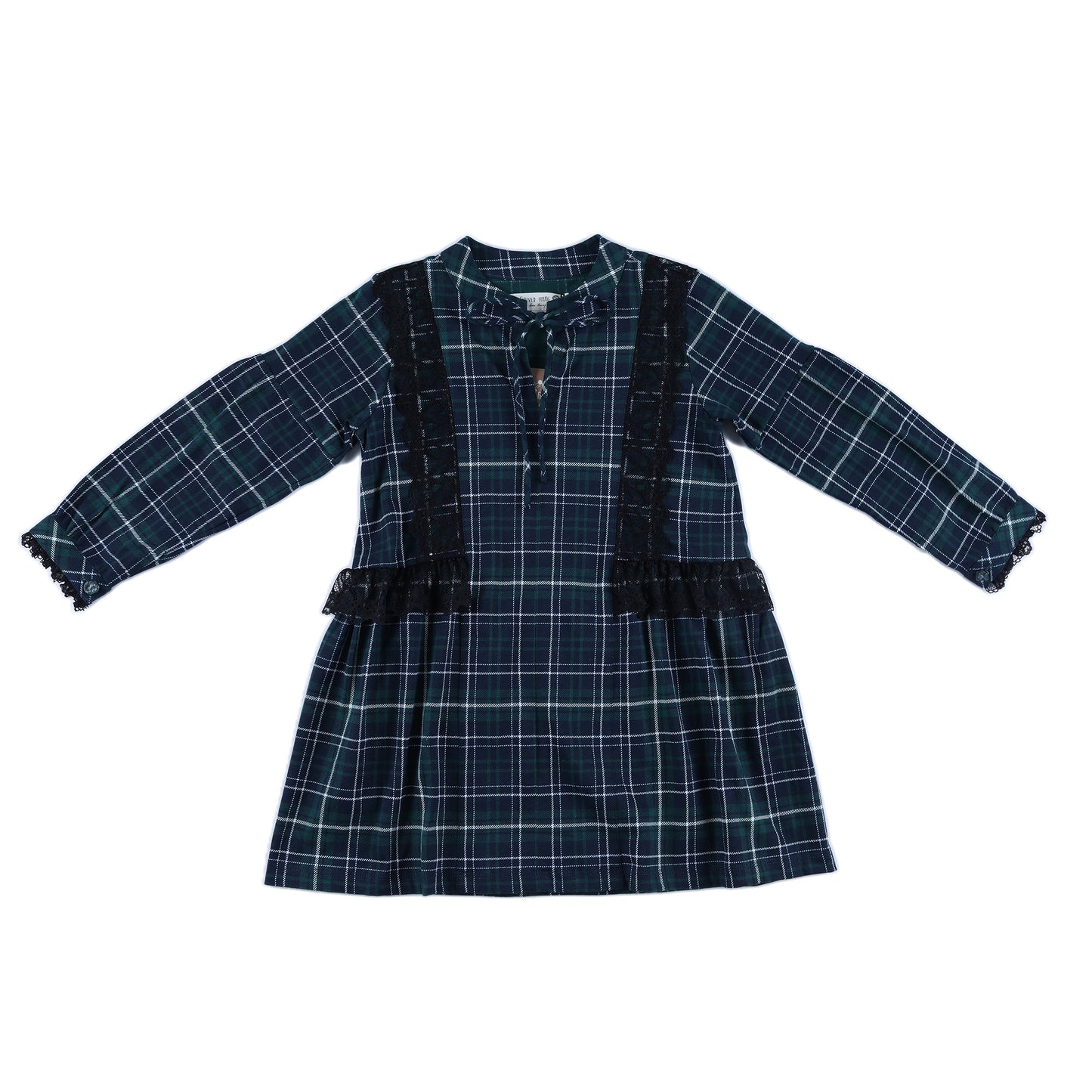 Kids Puff Sleeves Dress