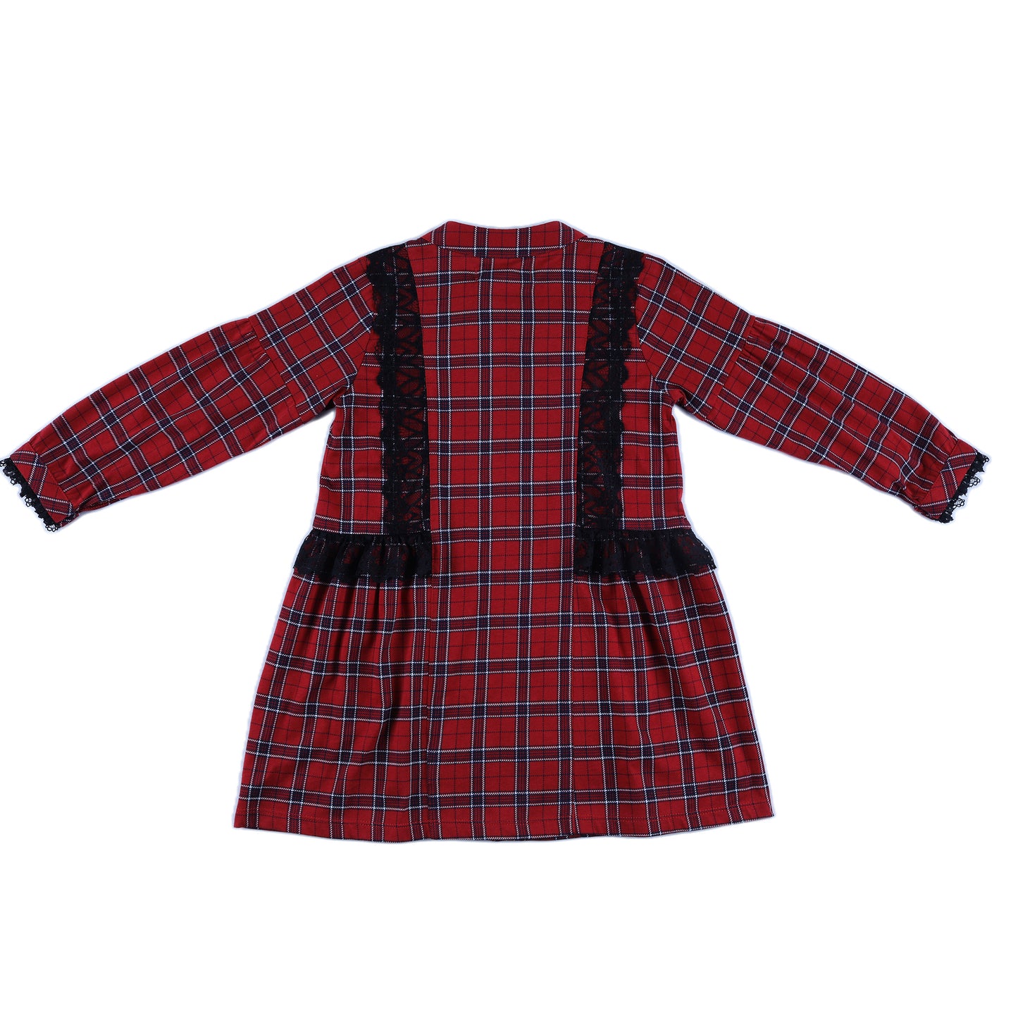 Kids Puff Sleeves Dress