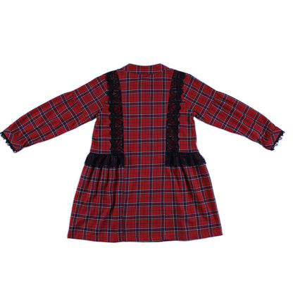 Kids Puff Sleeves Dress