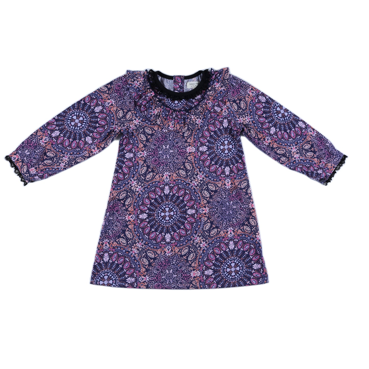 Kids Ruffle Collar Dress